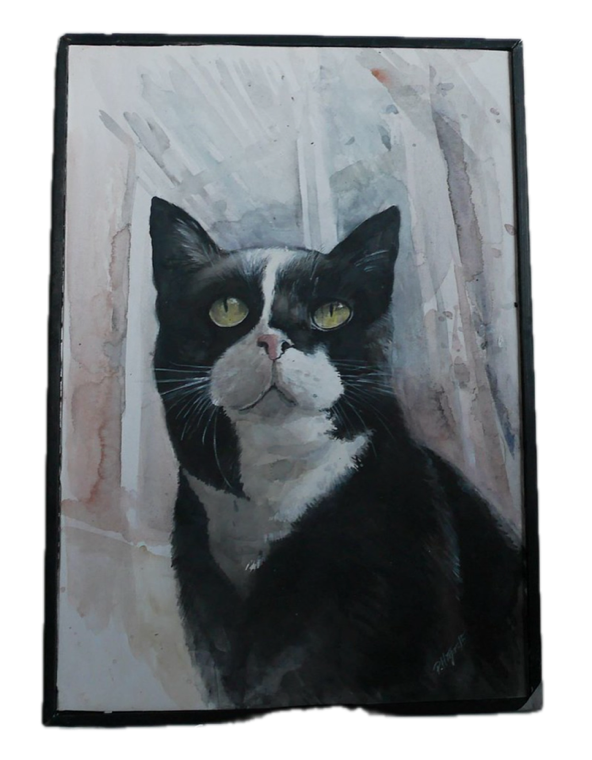 Vision's result: the whole framed painting, lifted as one object